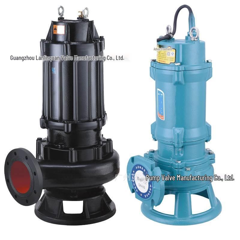 High-Power Non-Clogging Submersible Sewage Pump 80WQK35-7 for Water Treatment Plants