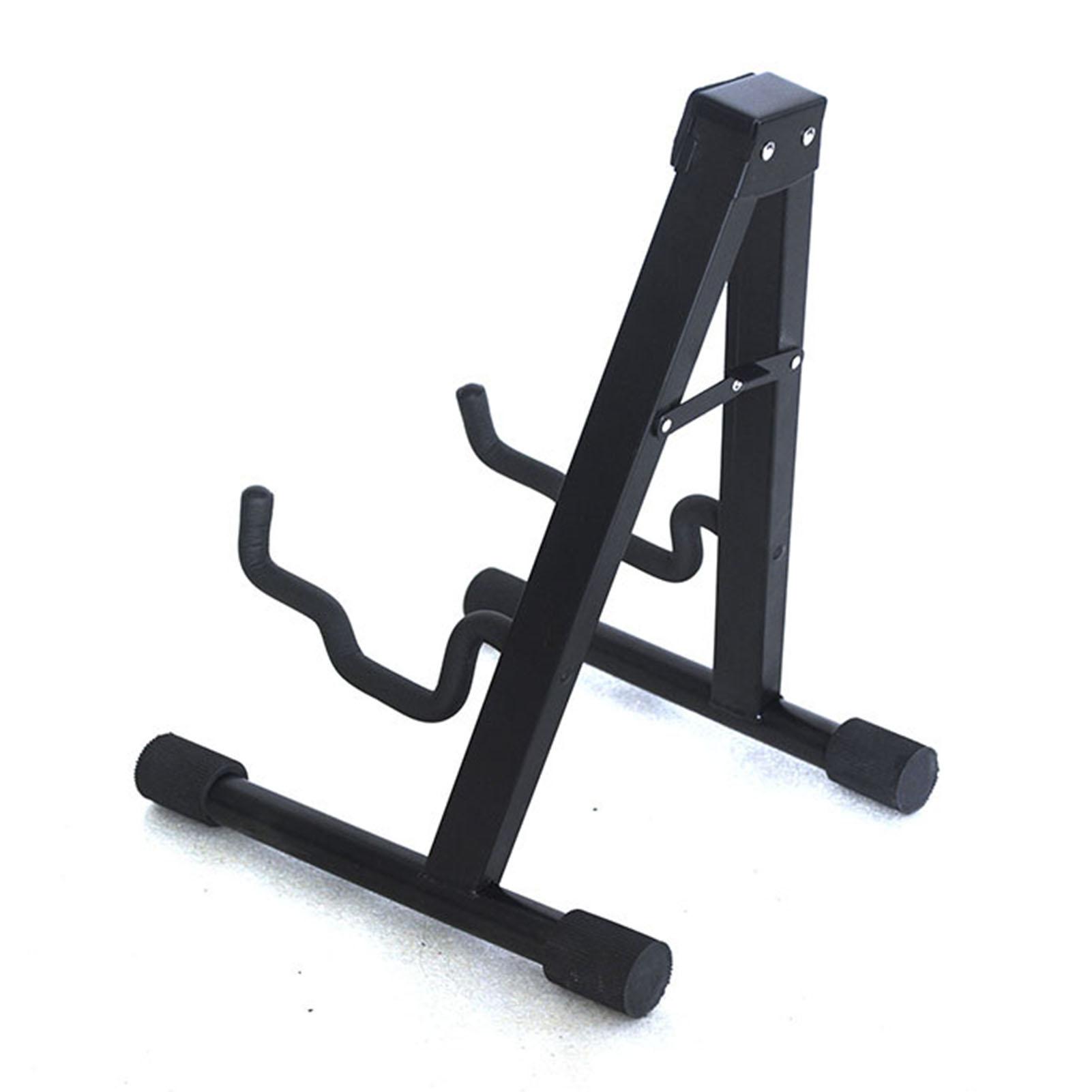 

Стойка для гитары А-образная складная железная портативная держатель для инструмента для акустических гитар черная