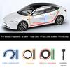 For Tesla Model Y Juniper Door Seal Strip Soundproof Rubber Weatherstrip for Model 3 Highland B-Pillar Sealing Noise Reduction
