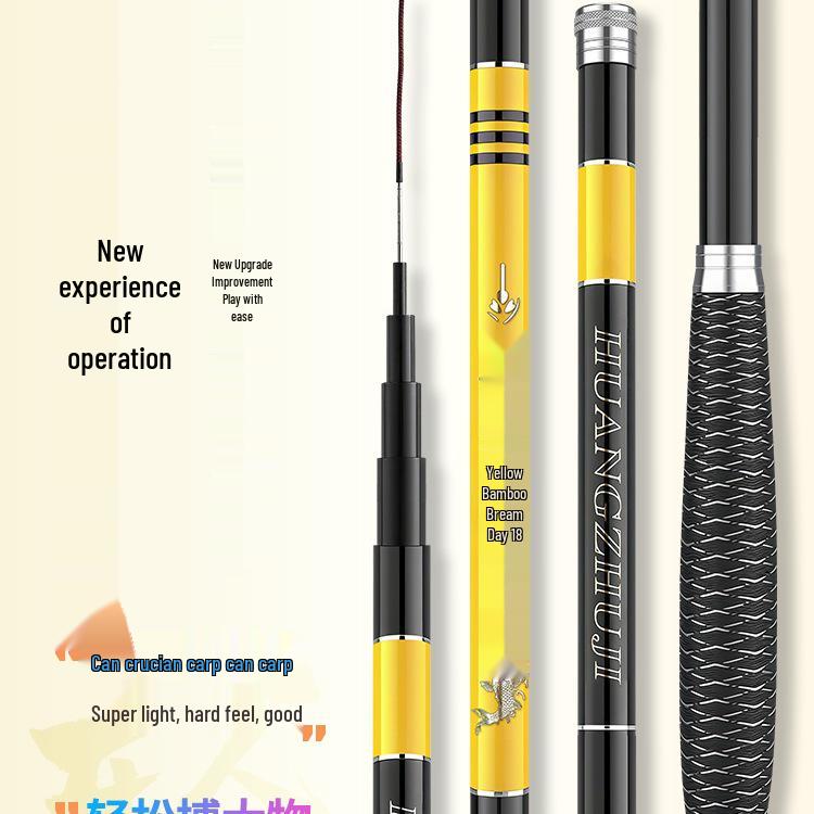 Ultra-Light Carbon Fiber Carp Fishing Rod Set – Buy One Get One Free, Versatile Taiwan Hand Rod New Model