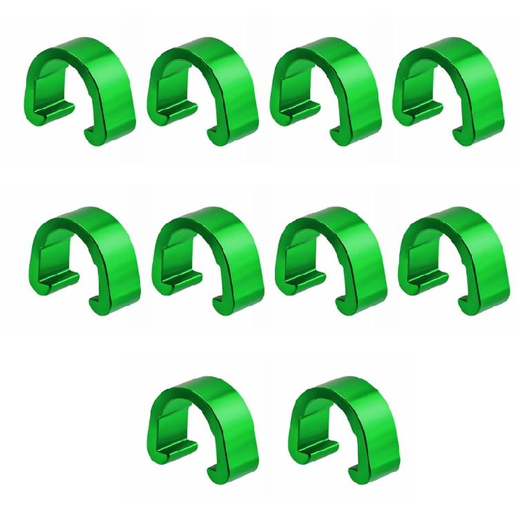 10 Stück Fahrrad-Bremskabel-Gehäuse-Clip-Führungsclips für Mountainbikes und Rennräder
