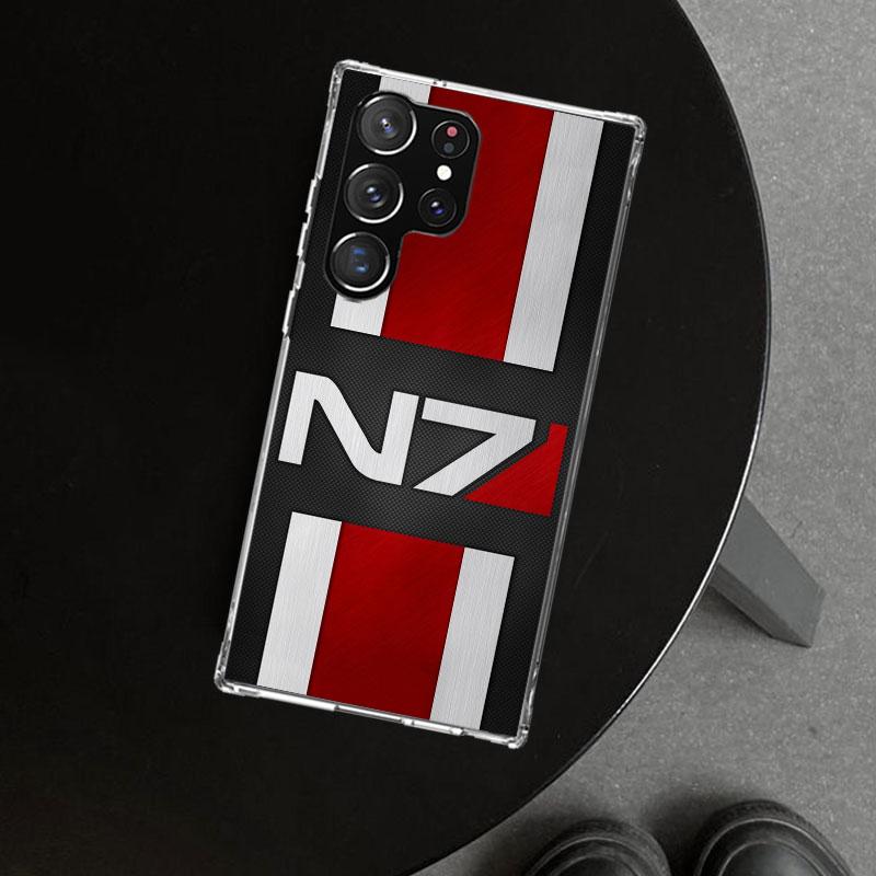 N7 Mass Effect Phone Case Cover for Samsung Galaxy S26 S25 Edge S24 S23 Ultra S22 Plus S21 FE S20 + Art Customized Fundas Galaxy