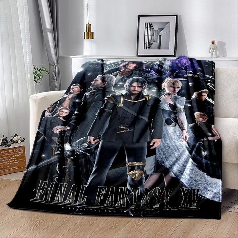 29 Style New Sephiroth Final Fantasy Games Cloud Tifa Aerith Blanket,Soft Throw Blanket for Home Bedroom Bed Sofa Cover Kids