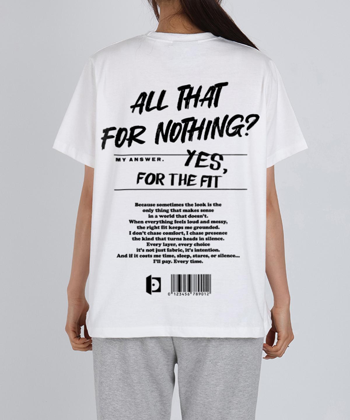 Poder Fit [Special Feature] Printed Crop Short Sleeve T-Shirt W Tag Barcode _White White/Free (Ft56)