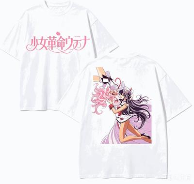 Revolutionary Girl Utena Anime Lover T-shirt Harajuku Cotton New Model High Street Retro Fashion Oversized Unisex Hot Product