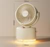 Portable Desktop Spray Fan with Humidification - Ideal for Office, Dorm, or Gift
