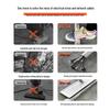 Beifute Heavy-Duty Aluminum Alloy Floor Cable Channel