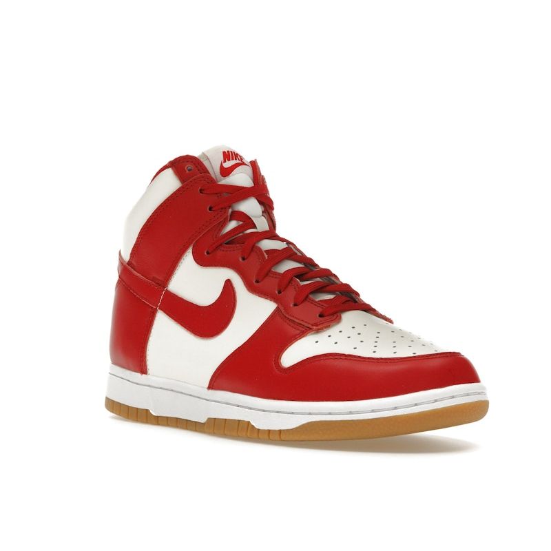 Nike  Dunk High Gym Red Sail Gum Women Sneakers Gum-Light-Brown White DD1869-114