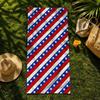 Pattern USA America Flag Towel Towel beach towel, quick drying absorbent bath towel for Swim,Gym,Camping,Outdoor hot