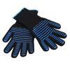2PCS Silicone Glove Long Sleeve LSize 500 Celsius  Antislip Flame Retardant for BBQ Microwave Ovens Smelting Factory