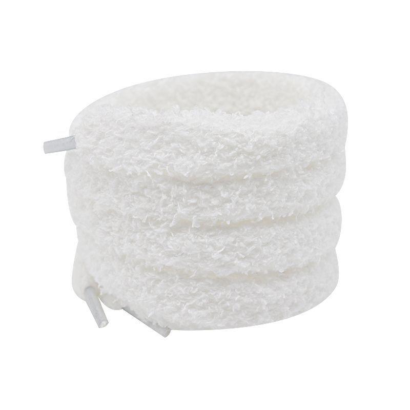 Cordones de Zapatilla de Patinar de Felpa de 1,5 cm - Lindos, Modernos, Anchos, Planos para Zapatillas de Lona Casuales