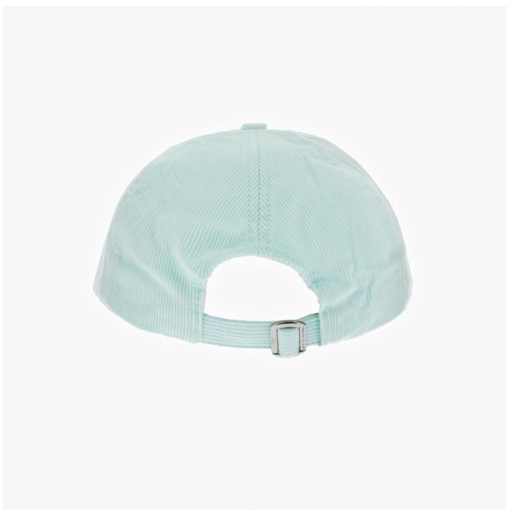 Maison Kitsune Mm06108ww9010 P305 Baby Fox Patch Corduroy Ball Cap