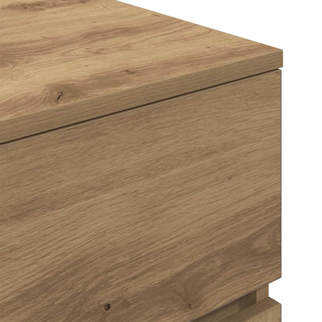 Nightstand Artisan Oak 39x35x65 cm Particleboard