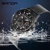 Sanda Men’s Six-Hand Waterproof Casual Business Watch - Korean Style Fashion Trend