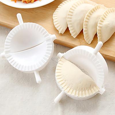 Plastic Dumpling Making Tools 7cm/8cm/10cm Size Dumplings Press Mold Set Rolling Pin Optional Convenient DIY Kitchen Gadgets ZYF