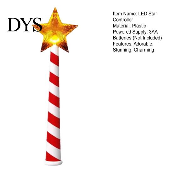 Christmas Music Controller Magical Wand for Tree Lights LED Star Holiday Light Vibrant Decor Accent Wireless Remote Control Switch Outlet Kit