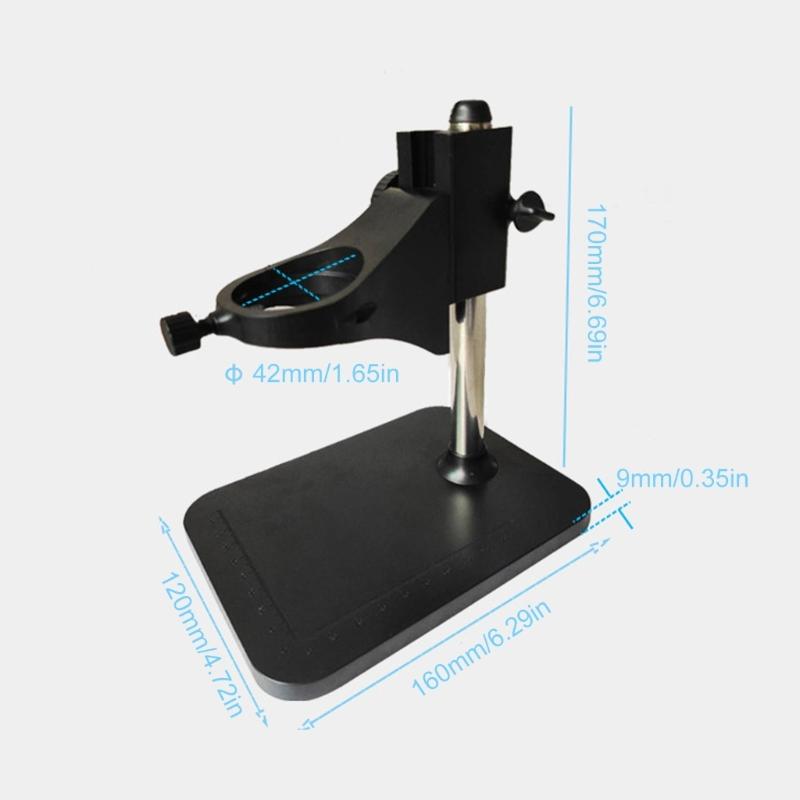 Adjustable Microscope Stand For Digital Microscopes Lightweight And Portable Easy Assembly For Accurate Observation