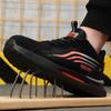 Fashion Summer Safety Shoes Men New Steel Toe Sneaker Puncture Proof Work Shoes Man Breathable Work Safety Boots Male Security Boots Men