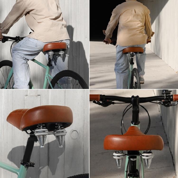 Comfortable Bike Saddle Cushion Bike Seat Relieves Pressure during Long Rides