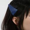 Triangle Hair Pin - Deep Blue