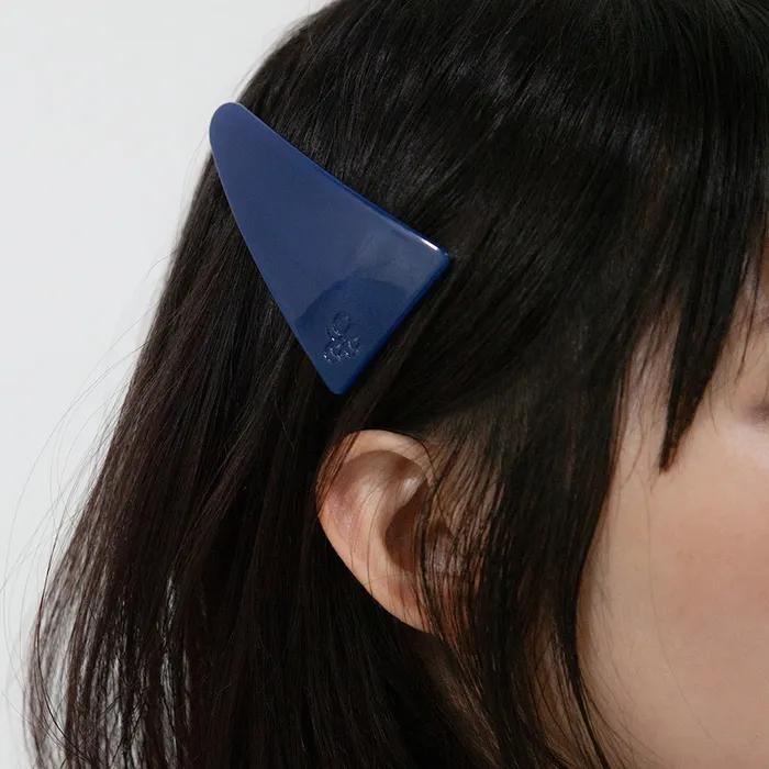 Triangle Hair Pin - Deep Blue