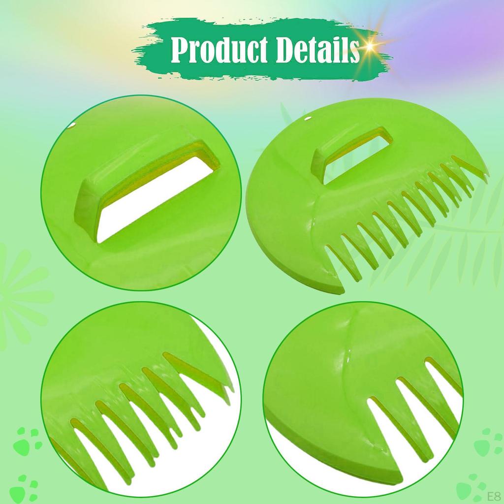 Claws Leaf Grabbers Hand Rakes Gardening Tool for Spreading Mulch, Lawn Clippings Debris, Garden,