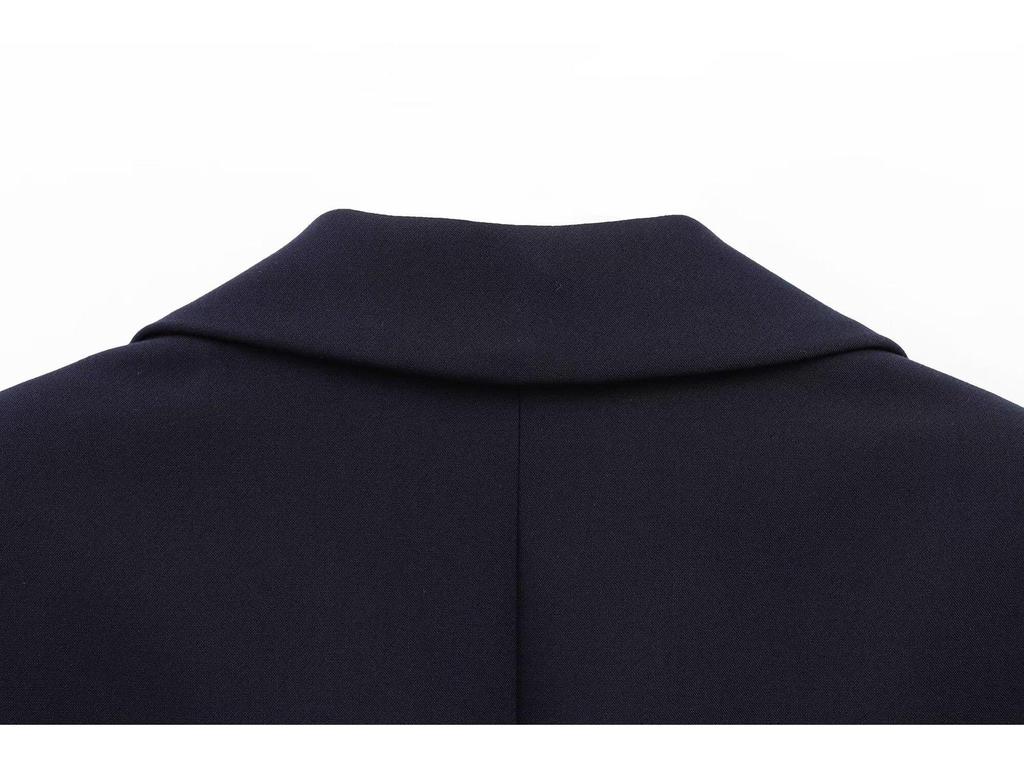 2025 Spring/Autumn Women's Shoulder Pad Slim-Fit Blazer