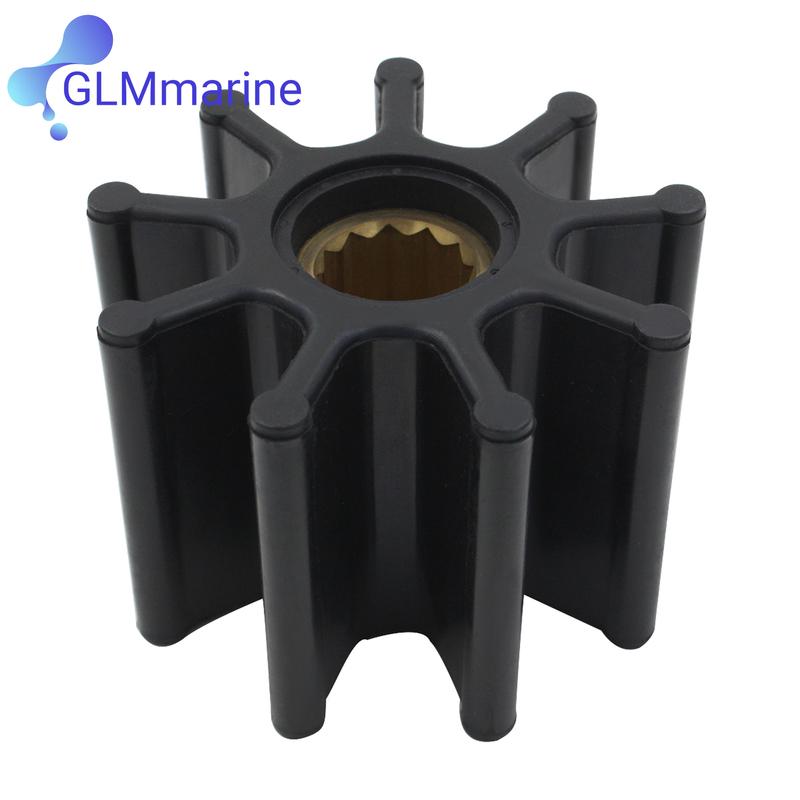 Water Pump Impeller For Yanmar 128620-42200 Kashiyama SP100 / KP100 Nikkiso F25CBC JMP 7526 DJ 006-0901