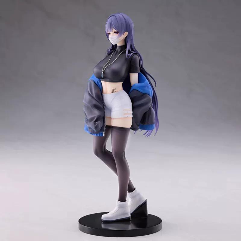 Yuna Biya Original Character 23.5cm Anime Figure Collectible Model Desktop Decoration Pc Case Ornament Gift For Anime Fans
