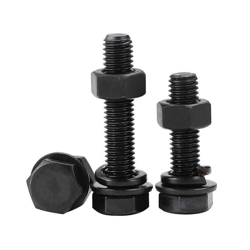 Osizhuo Carbon Steel Hex Bolt & Washer Nut Kit