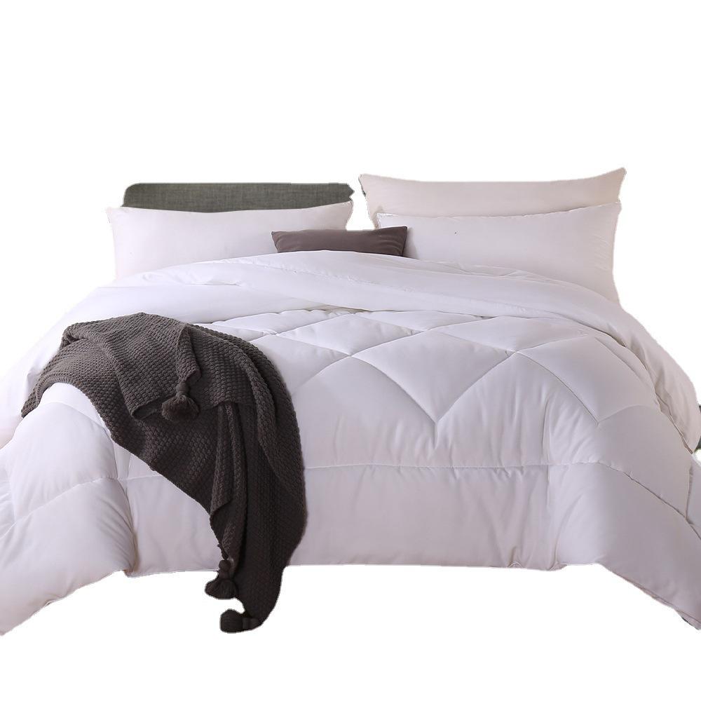 Hotel Duvet: Down Alternative Quilt for Guest Room - All-Season Cotton Quilt, Thickened Four Seasons Hotel Linen