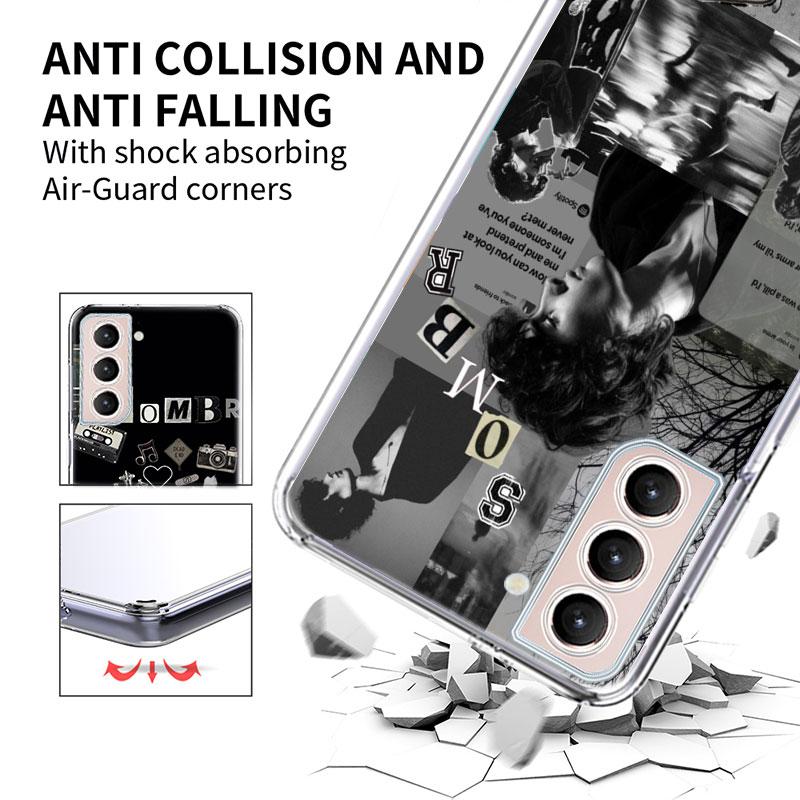 Singer S-Sombr Phone Case For Samsung A16 A26 A36 A56 A17 A15 A25 A35 A55 A14 A24 A34 A54 A04S A05S Galaxy Note 20 10 9 8 A9 A8