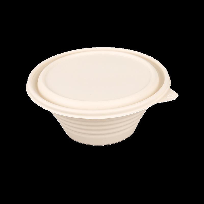 Mr. Corn Biodegradable Round Food Containers