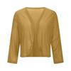 Women's Mesh 3/4 Sleeve Open Front Sequin Bolero Glitter Cropped Cardigan Jacket Cocktail Party Shrug Short Coats Sea Blue XXL New Arrival
