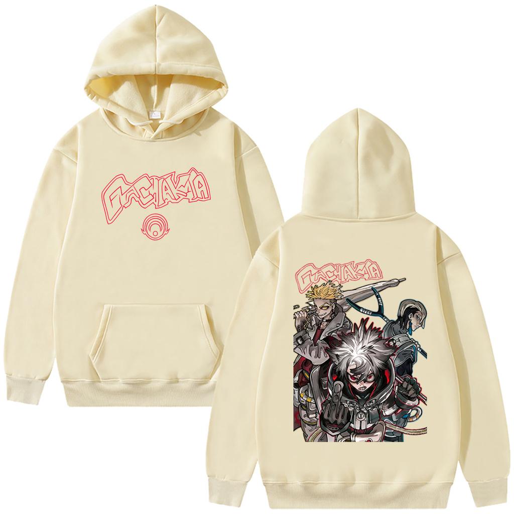 Hot Anime Gachiakuta Rudo Zanka Enjin Hoodie Unisex Manga Oversized Pullover Hoodies Male Fashion Casual Hooded Sweatshirt