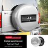 Equation Leopard 5 Full Coverage Spare Tire Cover - Rear Tailgate Protector Accessory