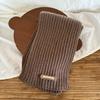 Children's Scarves  Winter Fashion Knitted  Ins Versatile  Boys' and Girls' Woolen Baby Scarves