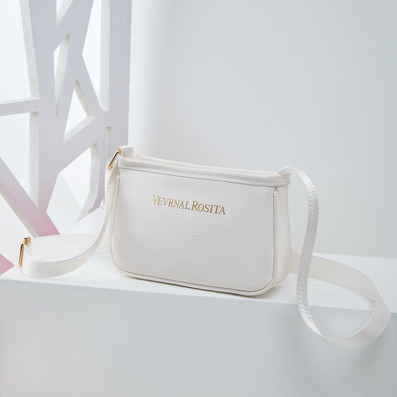 

Сумка под мышку с узором личи 2025 женская сумочка высокого класса мессенджер маленькая сумка-саше сумка для мобильного телефона белый