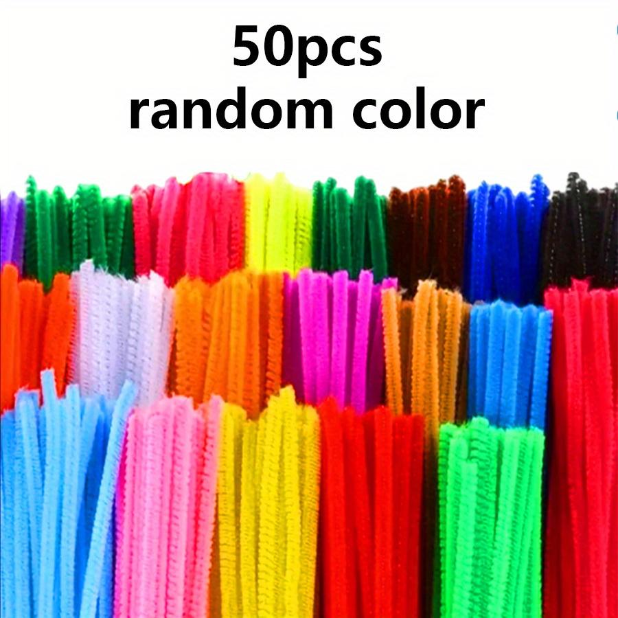 

50-450pcs Pipe Cleaners Craft Supplies 11.8 Multi Random Color 30 Colors Craft Pipe Cleaners Bulk for DIY Art and Craft JXB