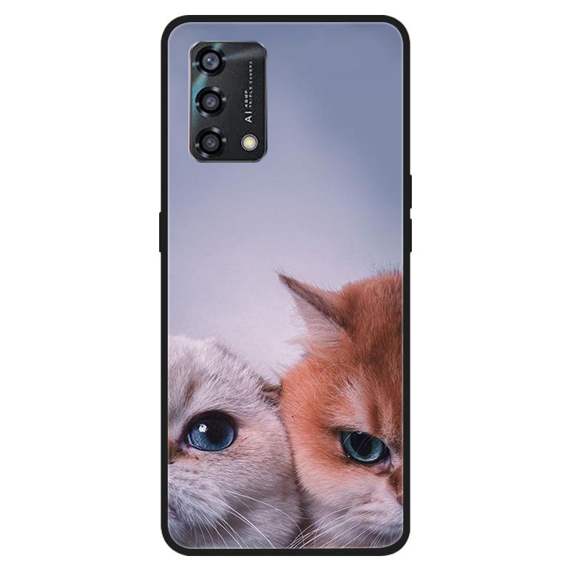 For Oppo A74 4G Case CHP2219 Funda Soft Silicone Phone Case For Oppo A74 5G OppoA74 A 74 Cover Coque Fundas Cartoon Bumper