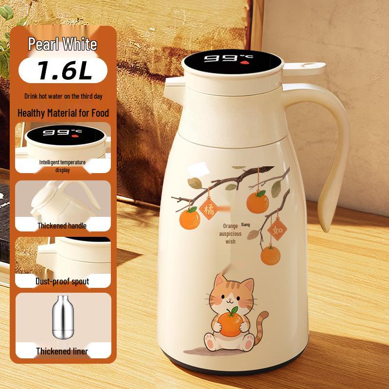 2025 Stylish Large Capacity Insulated Kettle for Home, Dorm, and Office Use