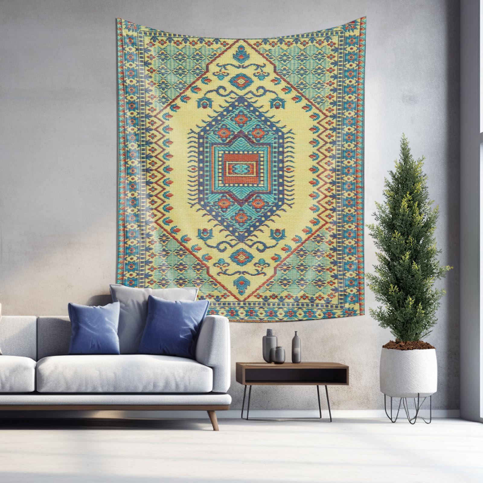 Bohemian Style Tapestry  Ethnic Pattern Wall Decorative Hanging 74x94cm(29x37in)