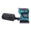 Ponceuse vibrante sans fil - makita - dbo480zj - 18v - ergonomique - coffret inclus
