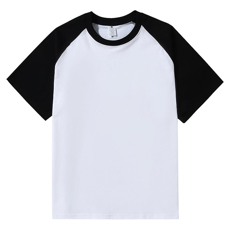 

Women s Summer Drop-Shoulder Color-Blocked Short-Sleeve T-Shirt with Loose-Fit Color-Blocked Base Layer 2XL