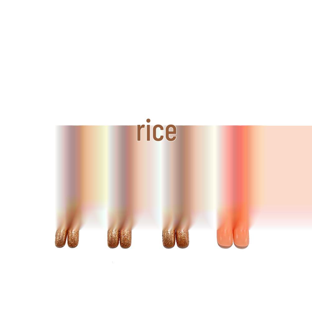 Gilded Glitter Gradient Ballet Style Detachable False Nails