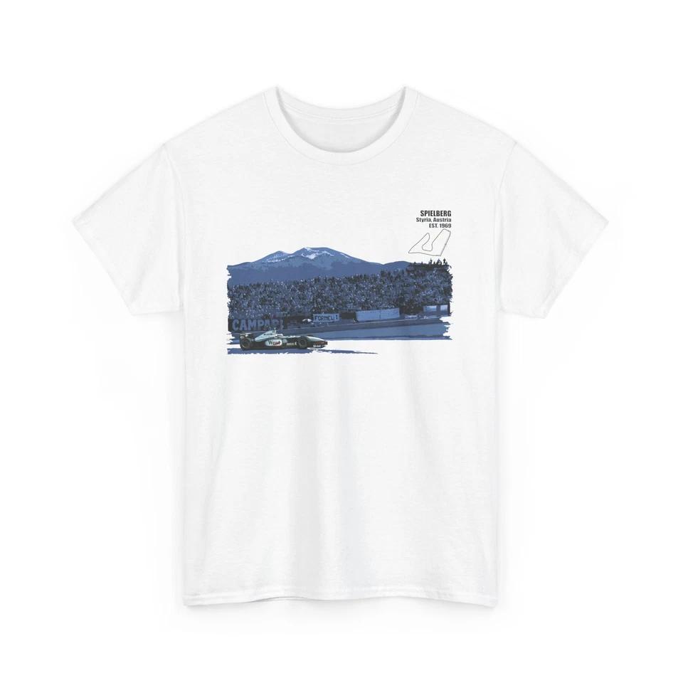 Mika Hakkinen Racing T-Shirt - Spielberg Formula Racing Tee - Mercedes Fans Gift L
