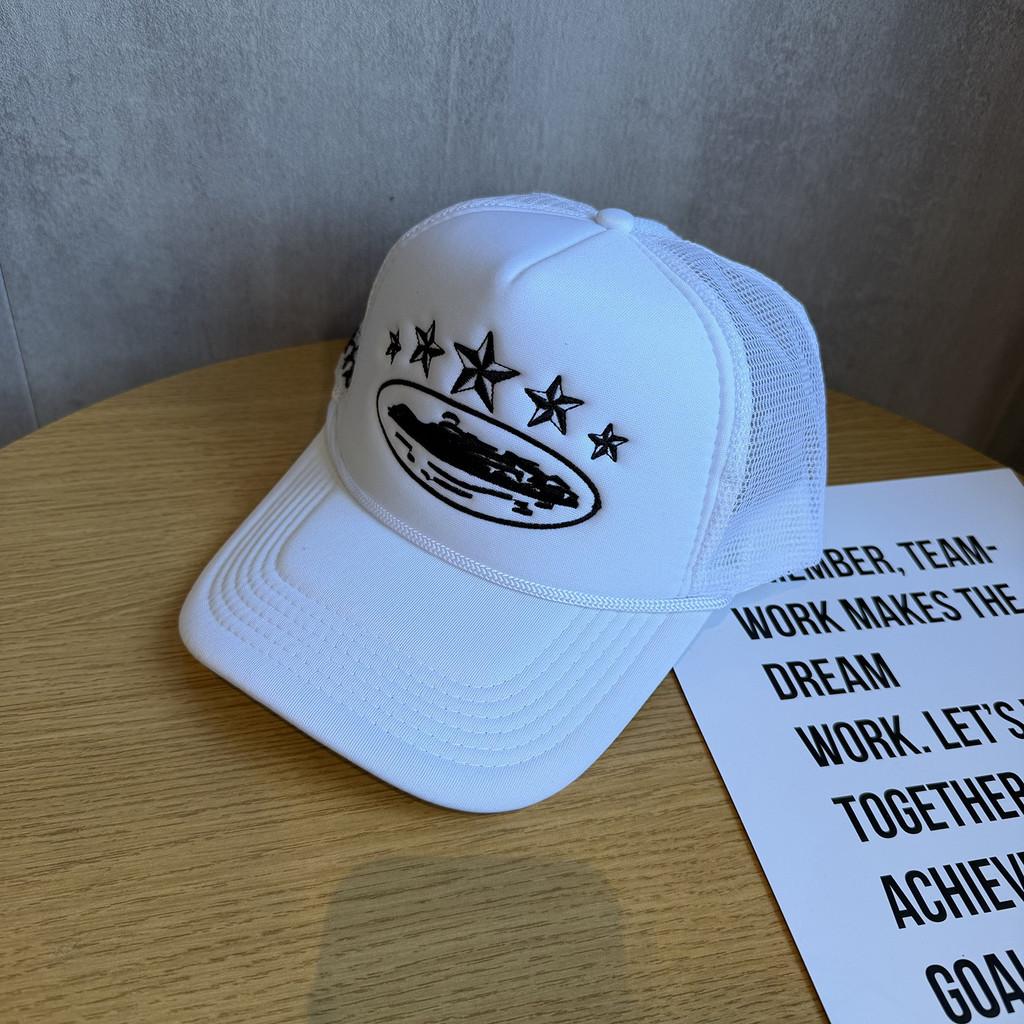 Street Style Embroidered Baseball Cap With Adjustable Fit For Summer Outdoor Activities