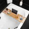 Bathtub Tray, Organizer Tray Retractable, Bathroom Gadgets, Practical, Bath Tub Phone Holder