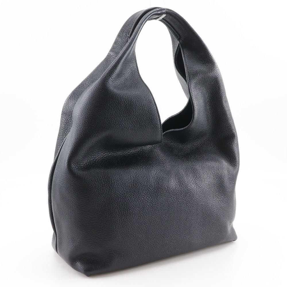 LOEWE Small Dunas Tote Bag 386.79.H43 Anagram Hobo Bag black Calfskin Women Used