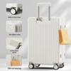 Durable Silent Wheel Trolley Case: Mother & Son Travel Suitcase with Combination Lock